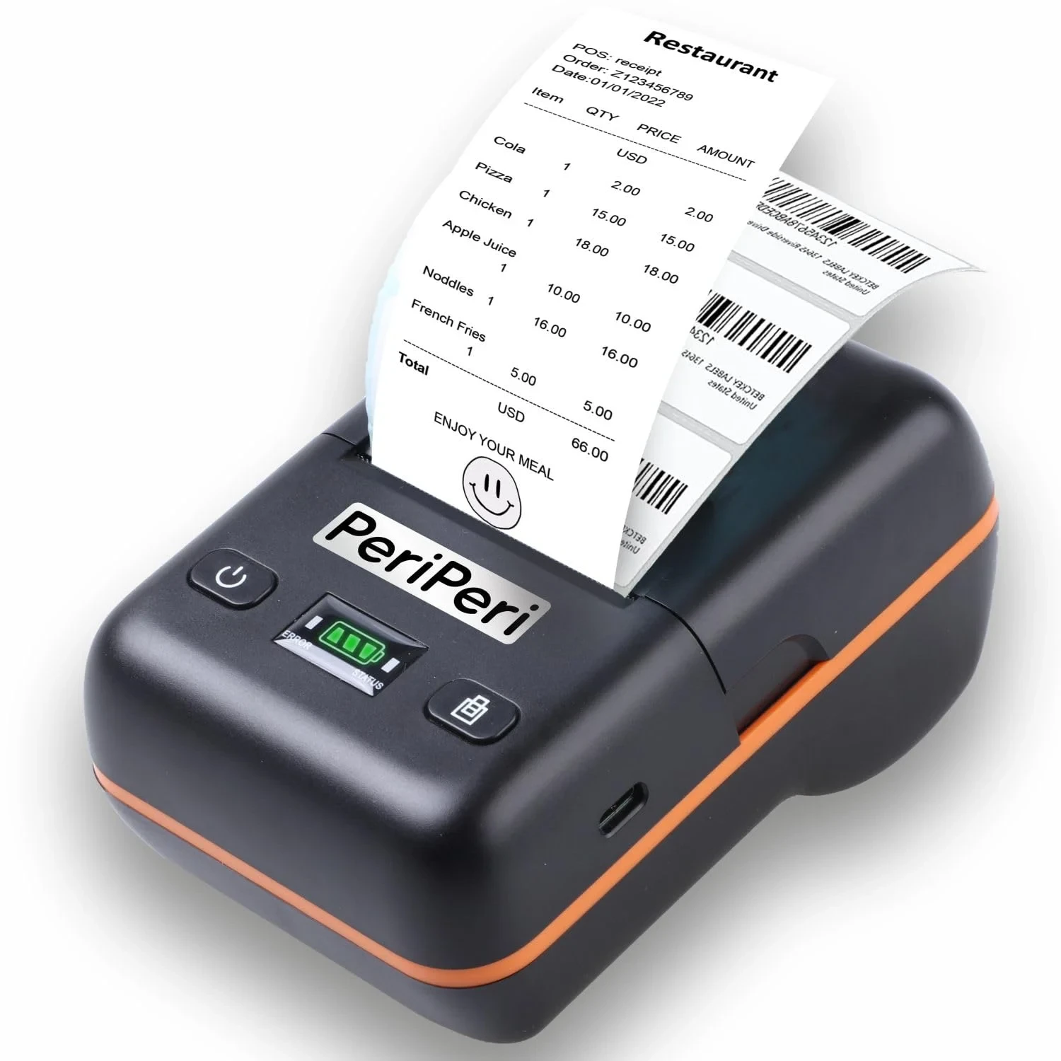 Rechargeable Mini Bluetooth Thermal Printer in India