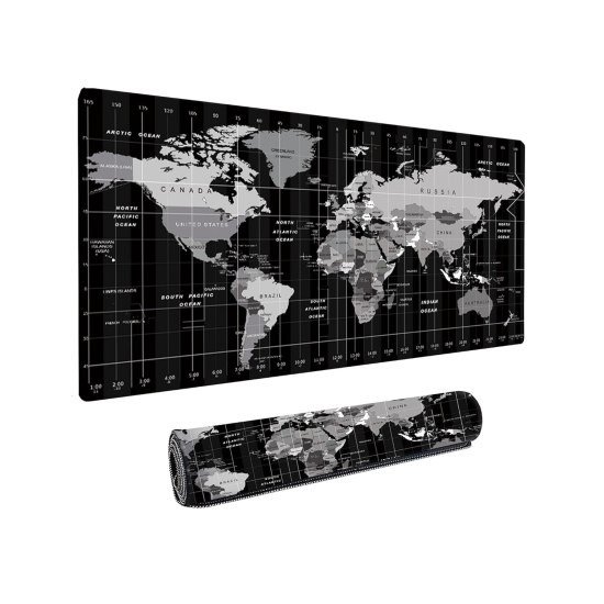 World Map Desk Mat Outdoor