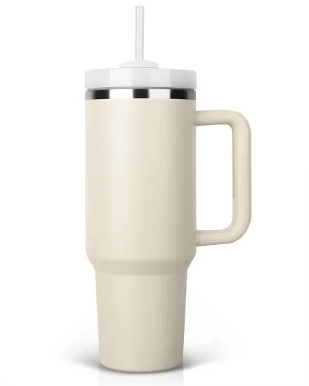 1200 ML Tumbler with Lid and Straw