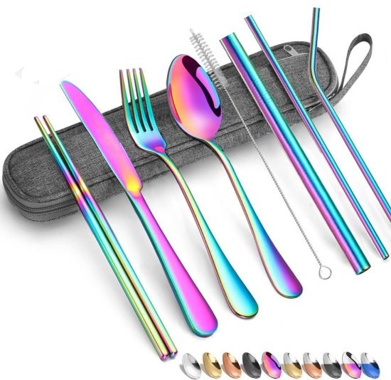 Rainbow Cutlery Set