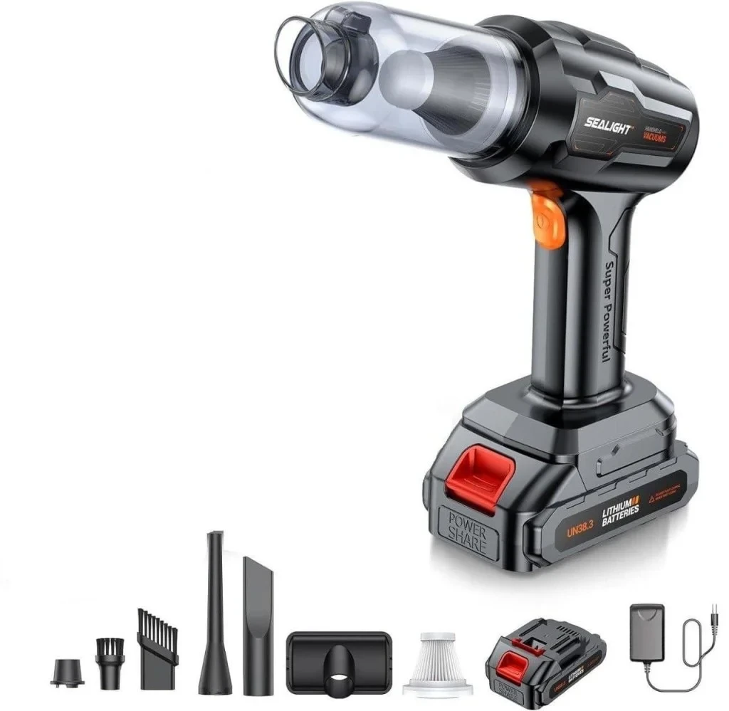 Cordless Portable Car Vaccum Cleaner with Battery