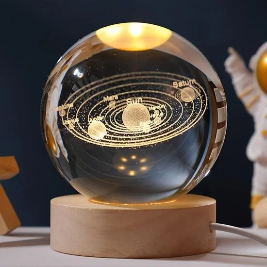 3D Crystal Ball night Lamp