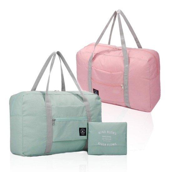 Travel Bag Foldable Nylon Duffle Tote Bag