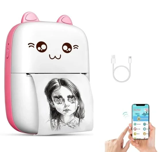 Rechargeable Mini Bluetooth Thermal Printer